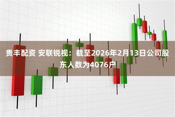 贵丰配资 安联锐视：截至2026年2月13日公司股东人数为4076户